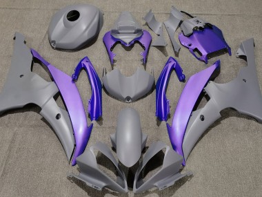 Matt Grau & Lila 08-16 Yamaha R6 Verkleidung