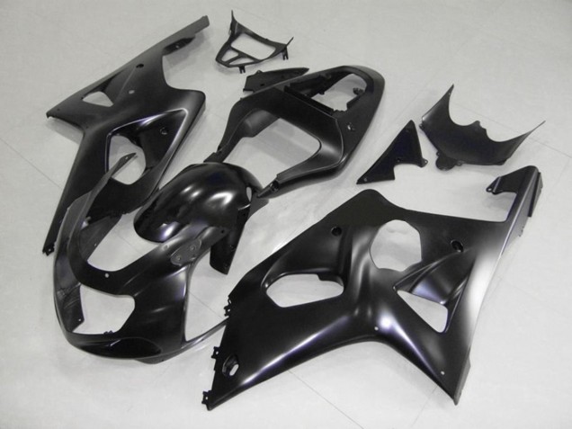 Matt Schwarz 00-02 Suzuki GSXR 1000 Verkleidung Matt Schwarz 00-02 Suzuki GSXR 1000 Verkleidung
