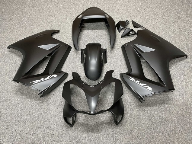 Matt Schwarz 02-12 Honda VFR800 Verkleidung Matt Schwarz 02-12 Honda VFR800 Verkleidung