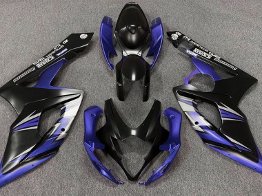 Matt Schwarz & Blau 05-06 Suzuki GSXR 1000 Verkleidung