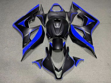 Matt Schwarz & Blau 07-08 Honda CBR600RR Verkleidung