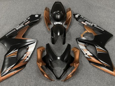 Matt Schwarz & Bronze 05-06 Suzuki GSXR 1000 Verkleidung