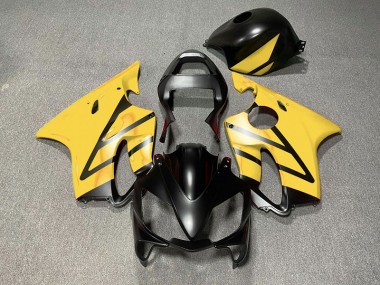 Matt Schwarz & Gelb 01-03 Honda CBR600 F4i Verkleidung