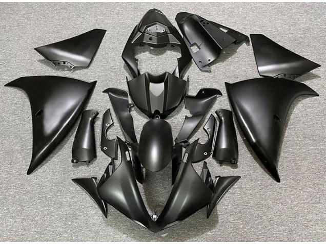 Matt Schwarz & Gold 09-11 Yamaha R1 Verkleidung Matt Schwarz & Gold 09-11 Yamaha R1 Verkleidung
