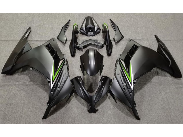 Matt Schwarz & Grün 13-18 Kawasaki Ninja 300 Verkleidung Matt Schwarz & Grün 13-18 Kawasaki Ninja 300 Verkleidung