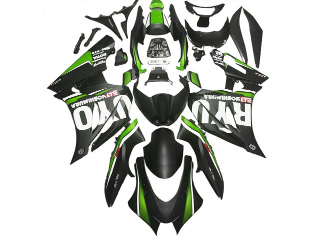 Matt Schwarz & Grün 17-23 Suzuki GSXR 1000 Verkleidung Matt Schwarz & Grün 17-23 Suzuki GSXR 1000 Verkleidung