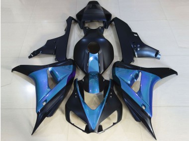 Matt Schwarz & Hellblau 06-07 Honda CBR1000RR Verkleidung