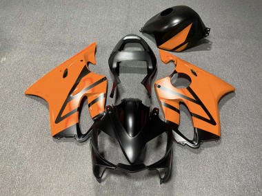 Matt Schwarz & Orange 01-03 Honda CBR600 F4i Verkleidung