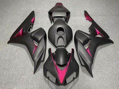 Matt Schwarz & Pink 06-07 Honda CBR1000RR Verkleidung