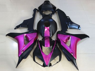 Matt Schwarz & Pink 06-07 Honda CBR1000RR Verkleidung