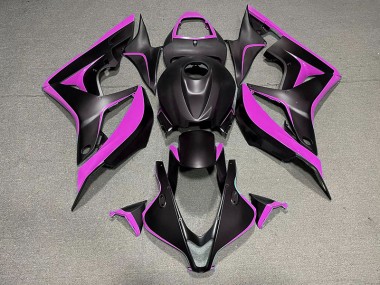 Matt Schwarz & Pink 07-08 Honda CBR600RR Verkleidung