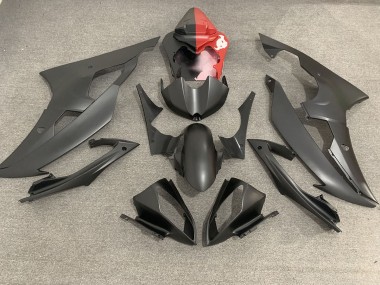 Matt Schwarz & Rot 08-16 Yamaha R6 Verkleidung