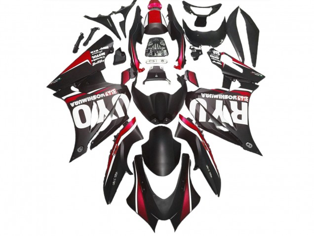 Matt Schwarz & Rot 17-23 Suzuki GSXR 1000 Verkleidung Matt Schwarz & Rot 17-23 Suzuki GSXR 1000 Verkleidung