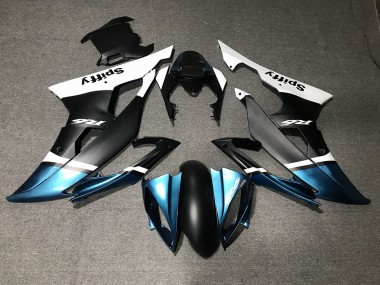 Matt Schwarz & Spezialblau 08-16 Yamaha R6 Verkleidung