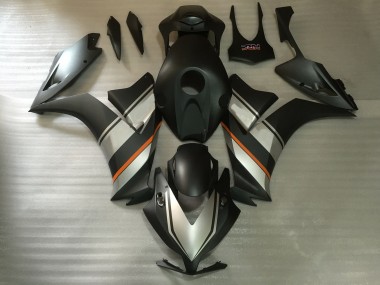 Matt Silber & Schwarz 12-16 Honda CBR1000RR Verkleidung
