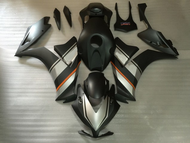Matt Silber & Schwarz 12-16 Honda CBR1000RR Verkleidung