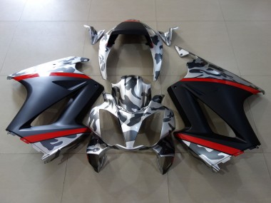 Matt & Tarnung 02-12 Honda VFR800 Verkleidung