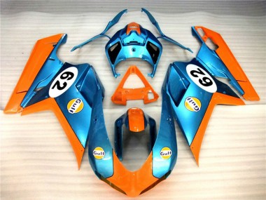 Matte Gulf 07-14 Ducati 848 1098 1198 Verkleidung