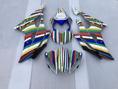 Mehrfarbig 08-16 Yamaha R6 Verkleidung
