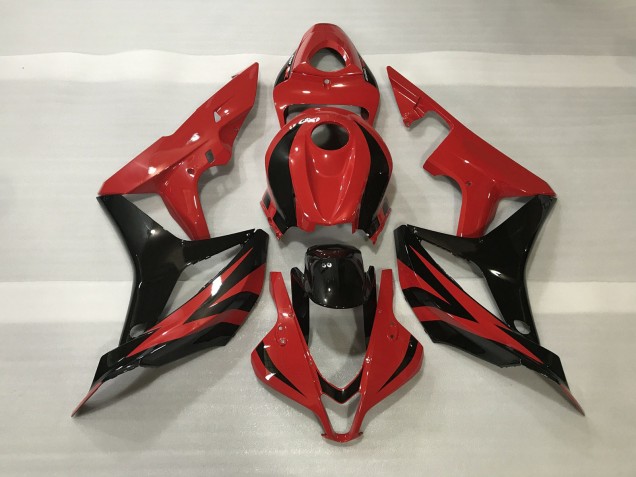 Metallic Rot-Stil OEM 07-08 Honda CBR600RR Verkleidung Metallic Rot-Stil OEM 07-08 Honda CBR600RR Verkleidung