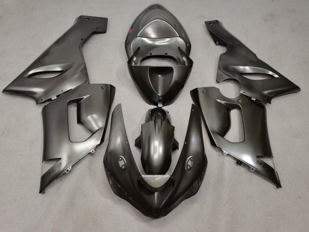Metallsilber 05-06 Kawasaki ZX6R Verkleidung Metallsilber 05-06 Kawasaki ZX6R Verkleidung