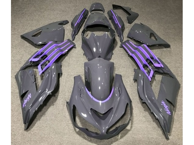Nardo Grau & Lila 12-21 Kawasaki ZX14R Verkleidung Nardo Grau & Lila 12-21 Kawasaki ZX14R Verkleidung