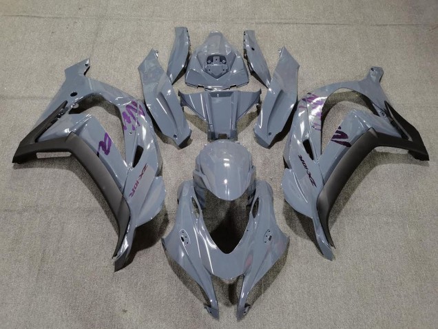 Nardo Grau & Lila 16-19 Kawasaki ZX10R Verkleidung Nardo Grau & Lila 16-19 Kawasaki ZX10R Verkleidung