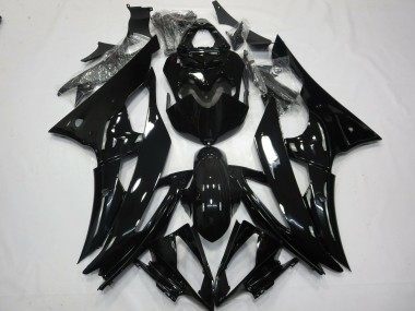 Nr 2 Glänzendes Schwarz 08-16 Yamaha R6 Verkleidung