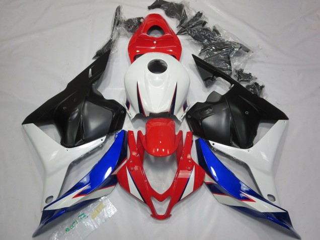 OEM Stil Schwarz Weiß Rot & Blau 09-12 Honda CBR600RR Verkleidung OEM Stil Schwarz Weiß Rot & Blau 09-12 Honda CBR600RR Verkleidung