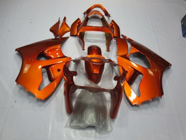 Orange 00-02 Kawasaki ZX6R Verkleidung