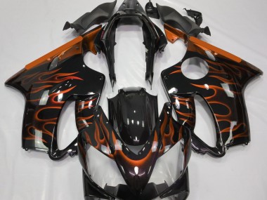 Orange Flamme 04-07 Honda CBR600 F4i Verkleidung
