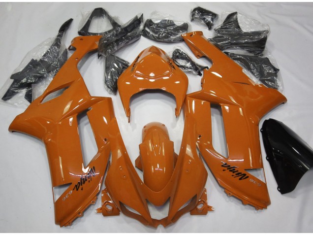 Orange Glänzend 07-08 Kawasaki ZX6R Verkleidung Orange Glänzend 07-08 Kawasaki ZX6R Verkleidung