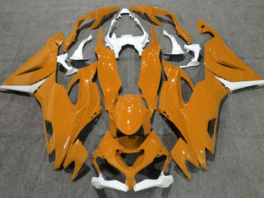 Orange Glänzend & Weiß 19-23 Kawasaki ZX6R Verkleidung