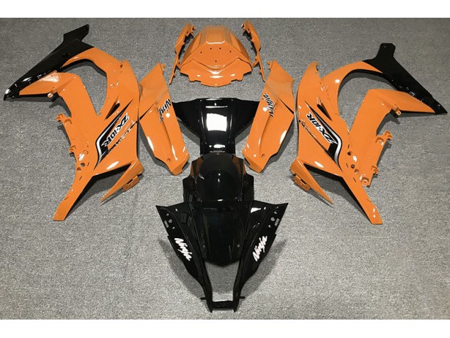 Orange Glänzend & Logos 11-15 Kawasaki ZX10R Verkleidung Orange Glänzend & Logos 11-15 Kawasaki ZX10R Verkleidung