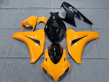 Orange Glänzend & Schwarz 08-11 Honda CBR1000RR Verkleidung