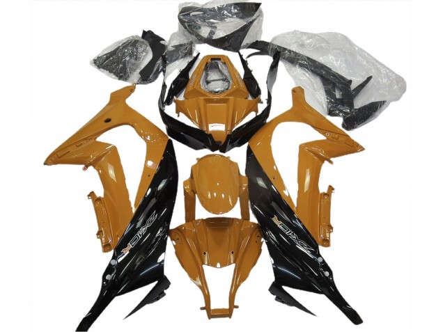 Orange Glänzend & Schwarz 11-15 Kawasaki ZX10R Verkleidung Orange Glänzend & Schwarz 11-15 Kawasaki ZX10R Verkleidung