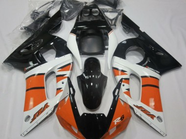 Orange Glänzend & Schwarz 98-02 Yamaha R6 Verkleidung