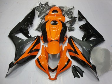 Orange Grau & Schwarz 07-08 Honda CBR600RR Verkleidung