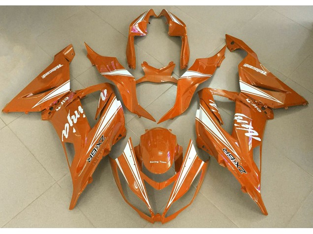 Orange Ninja 13-18 Kawasaki ZX6R Verkleidung Orange Ninja 13-18 Kawasaki ZX6R Verkleidung