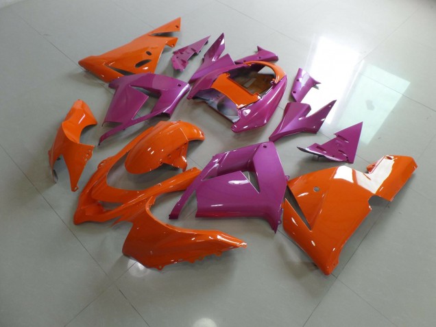 Orange Pink 04-05 Kawasaki ZX10R Verkleidung Orange Pink 04-05 Kawasaki ZX10R Verkleidung