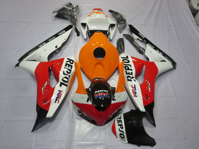 Orange Repsol 06-07 Honda CBR1000RR Verkleidung Orange Repsol 06-07 Honda CBR1000RR Verkleidung