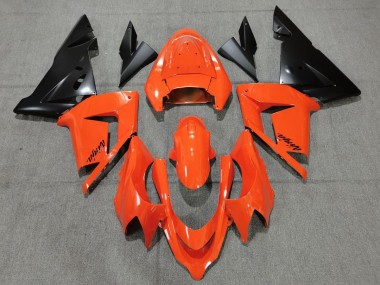 Orange-Schwarz 04-05 Kawasaki ZX10R Verkleidung