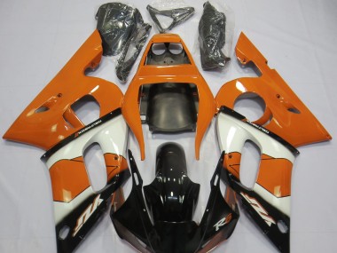 Orange Weiß & Schwarz 98-02 Yamaha R6 Verkleidung