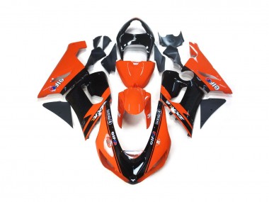 Orange & Schwarz Elf 05-06 Kawasaki ZX6R Verkleidung