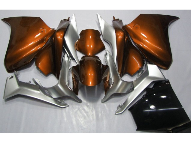 Orange & Silber 10-13 Honda VFR1200 Verkleidung Orange & Silber 10-13 Honda VFR1200 Verkleidung