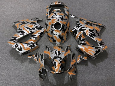 Orange Tarnung 02-12 Honda VFR800 Verkleidung