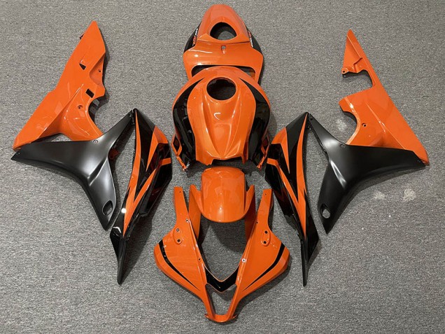 Perlorange OEM Stil 07-08 Honda CBR600RR Verkleidung Perlorange OEM Stil 07-08 Honda CBR600RR Verkleidung