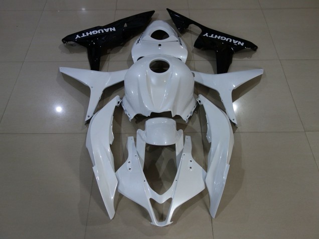Perlweiss 07-08 Honda CBR600RR Verkleidung Perlweiss 07-08 Honda CBR600RR Verkleidung