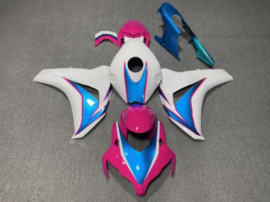 Pink & Blau Glänzend 08-11 Honda CBR1000RR Verkleidung