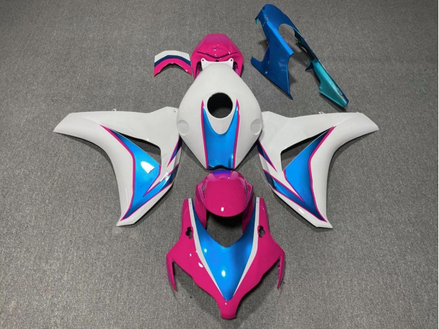 Pink & Blau Glänzend 08-11 Honda CBR1000RR Verkleidung Pink & Blau Glänzend 08-11 Honda CBR1000RR Verkleidung